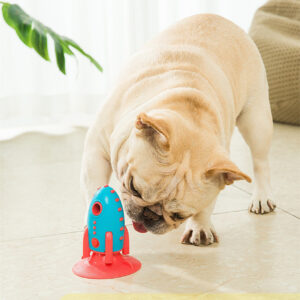 Rocket Dog Toys Bite-Resistant Leaking Food Chew Toy