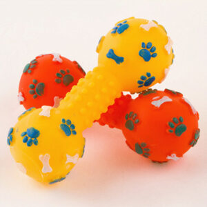 Pet Dumbbell Sound Toys - Interactive Chew Toy